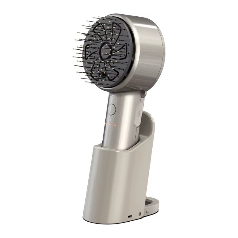 Hair Care Essential Oil Atomizing - Red Light Electric Scalp Massage Comb