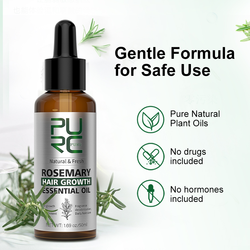 PURC Rosemary Oil for Hair Gro - Hair Care Essential Oil Atomizing recension och pris