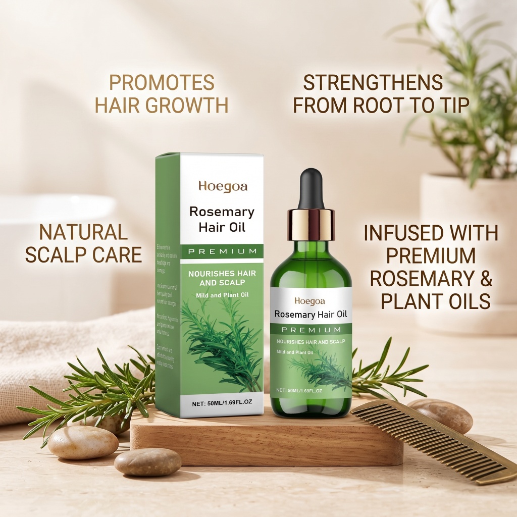 Rosemary Hair Oil Plant Nouris - Hair Care Orange recension och pris