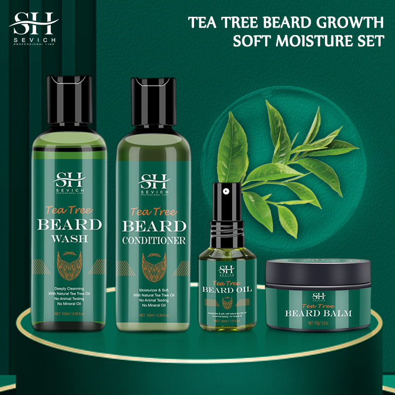Sevich Tea Tree Beard Care Ser - Hair Care Essential Oil Atomizing recension och pris