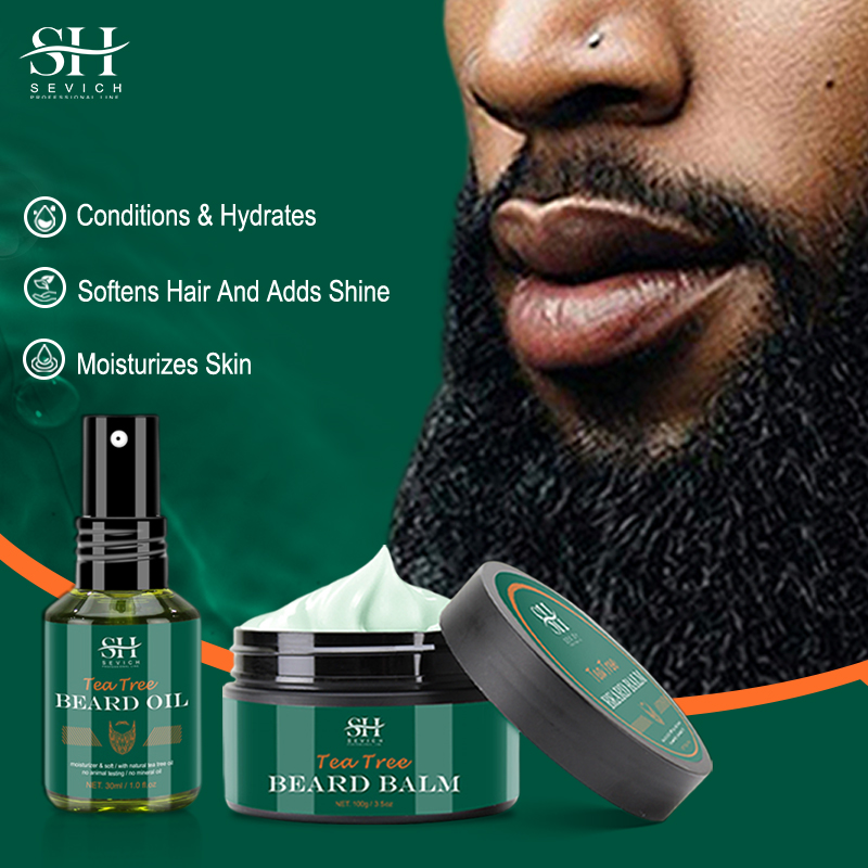 Sevich Tea Tree Beard Care Ser - Hair Care Essential Oil Atomizing recension och pris
