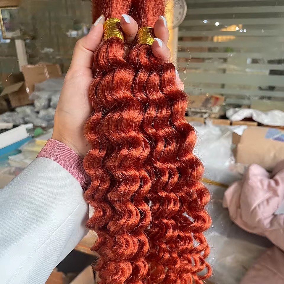 Boho Braids Human Hair 100g/PC - Hair Care Orange recension och pris