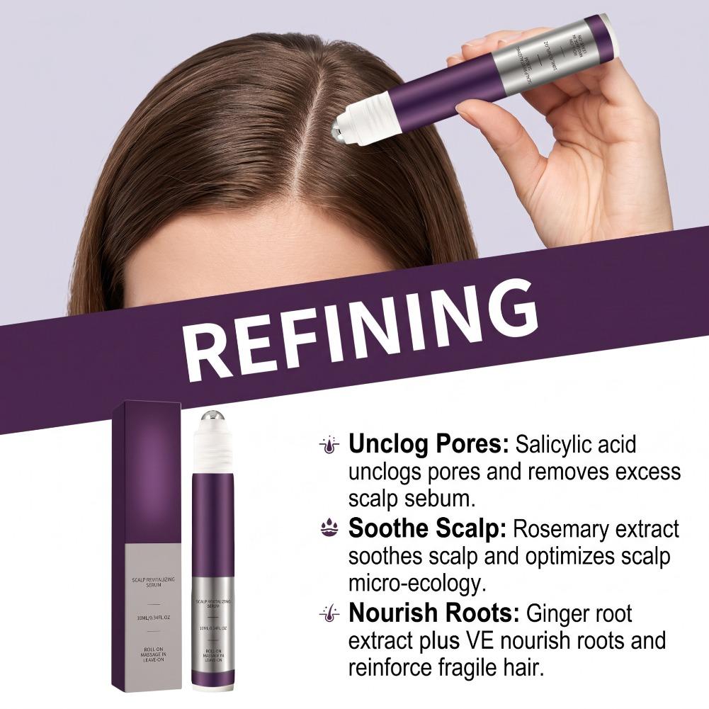 Roll‑On Scalp Revitalizing Ant - Hair Care For Hair Fall recension och pris