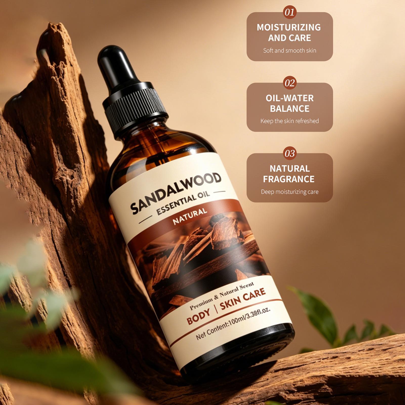 Sandalwood Fragrance Oil 100ml - Hair Care Nature recension och pris