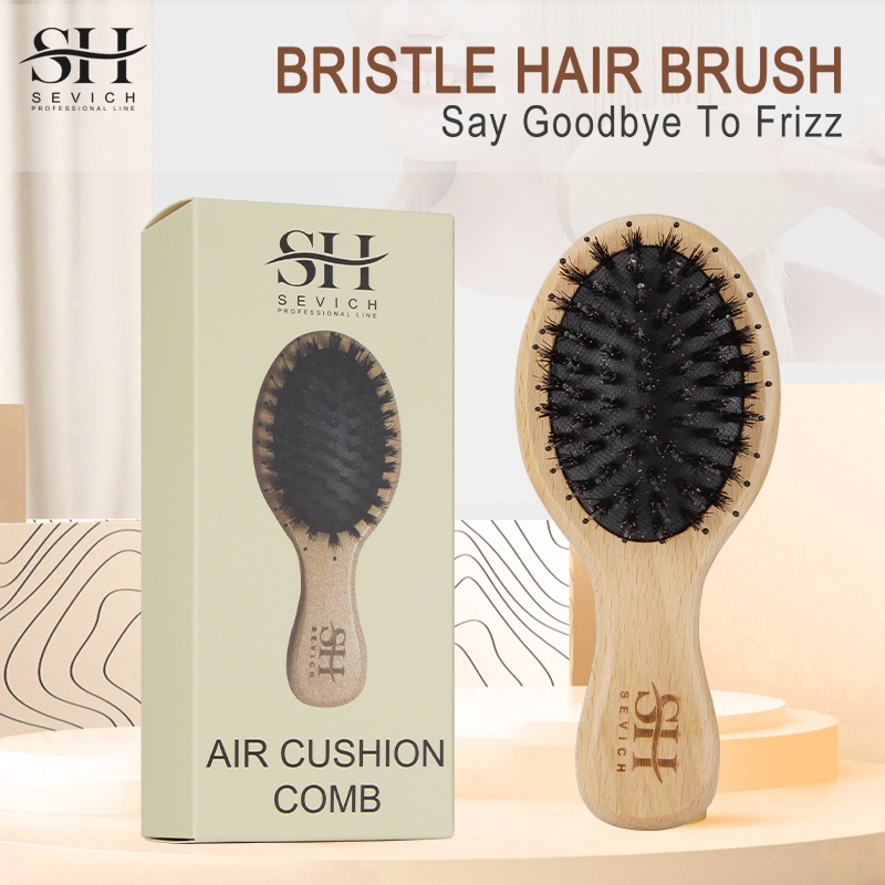Natural Boar Bristle Hair Fluf - Hair Care Nature recension och pris