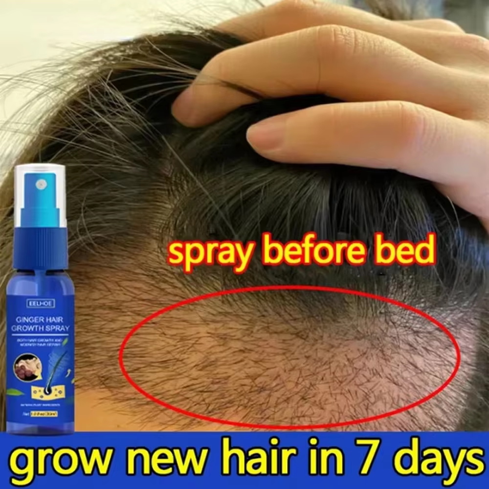 Fast Ginger Hair Growth Spray  - Hair Care Nature recension och pris